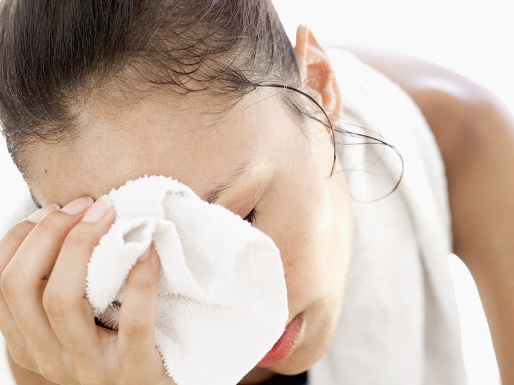Sweating Can Actually Be Good for Your Skin — As Long as You Don't Let It Settle